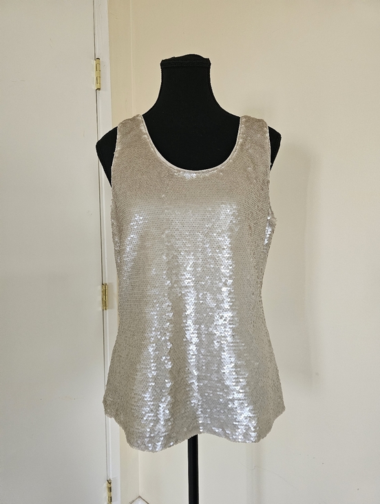 Calvin Klein Tops - CALVIN KLEIN Sequined Tank Top
